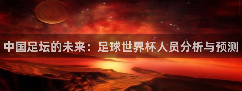 世界杯预选赛欧洲：中国足坛的未来：足球世界杯人员分析与预测